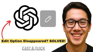How to fix missing “edit previous messages” feature on ChatGPT (Easy Solution!)