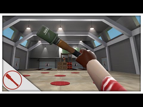 [TF2] Joke Weapon Demonstration - The Tossable Caber