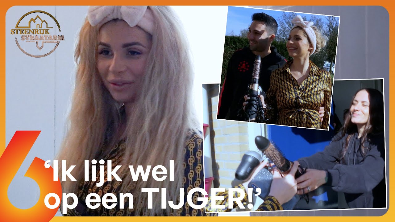 EX ON THE BEACH icoon Alisa Megastar moet LANGS de BUREN voor een FÖHN! 😱 | Steenrijk Straatarm #41