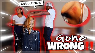 HICKEY PRANK ON BOYFRIEND...*He Kicked Me OUT* | VLOGMAS DAY 15
