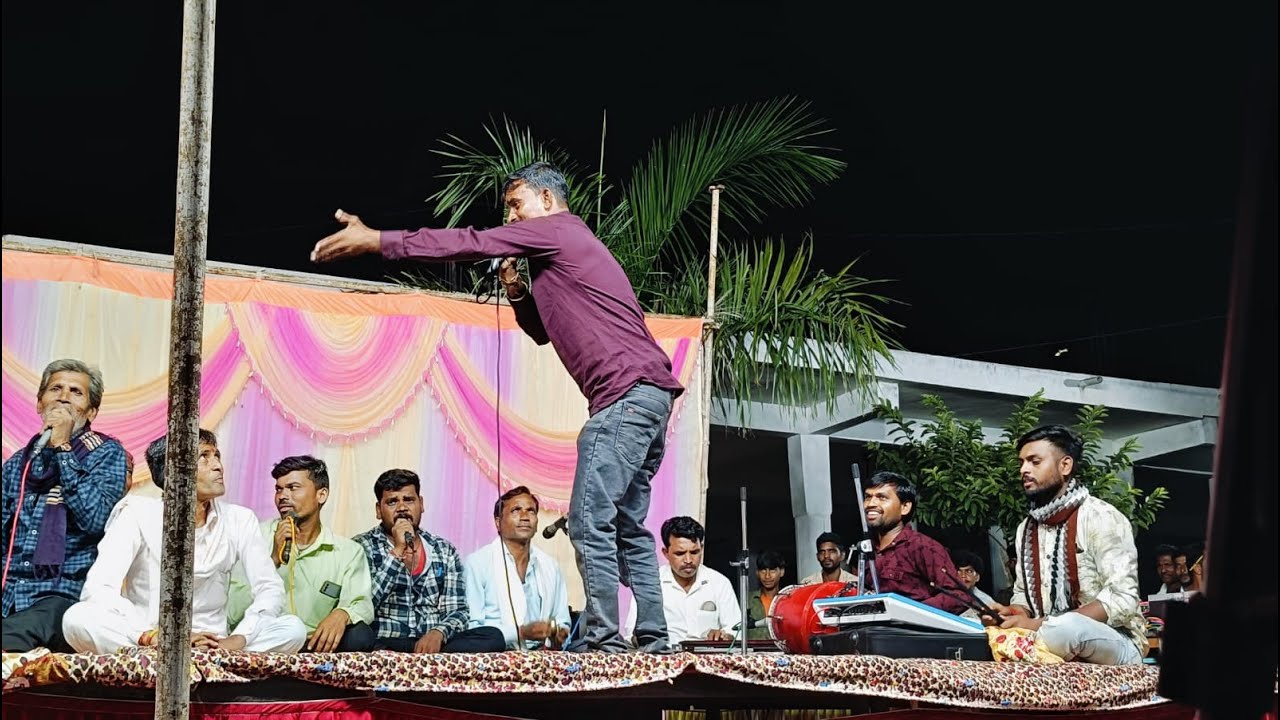 निमाड़ी भजन मुकाबला प्रताप भाई - सुनील भाई ग्राम बोरुट जिला खरगोन राउंड 3 भाग 1