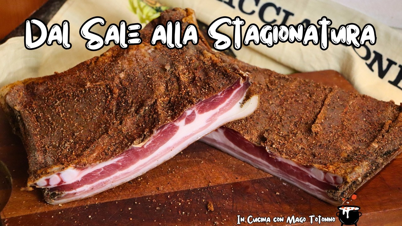 Come Fare la Vera Pancetta Calabrese Fatta in Casa Metodo Tradizionale