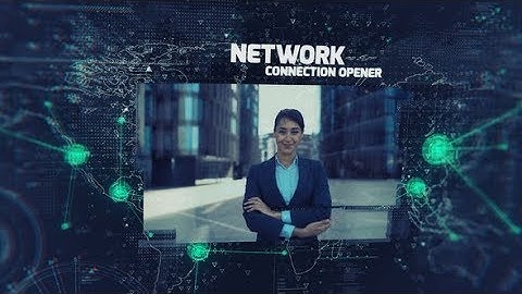 Network Connection Opener (After Effects template)