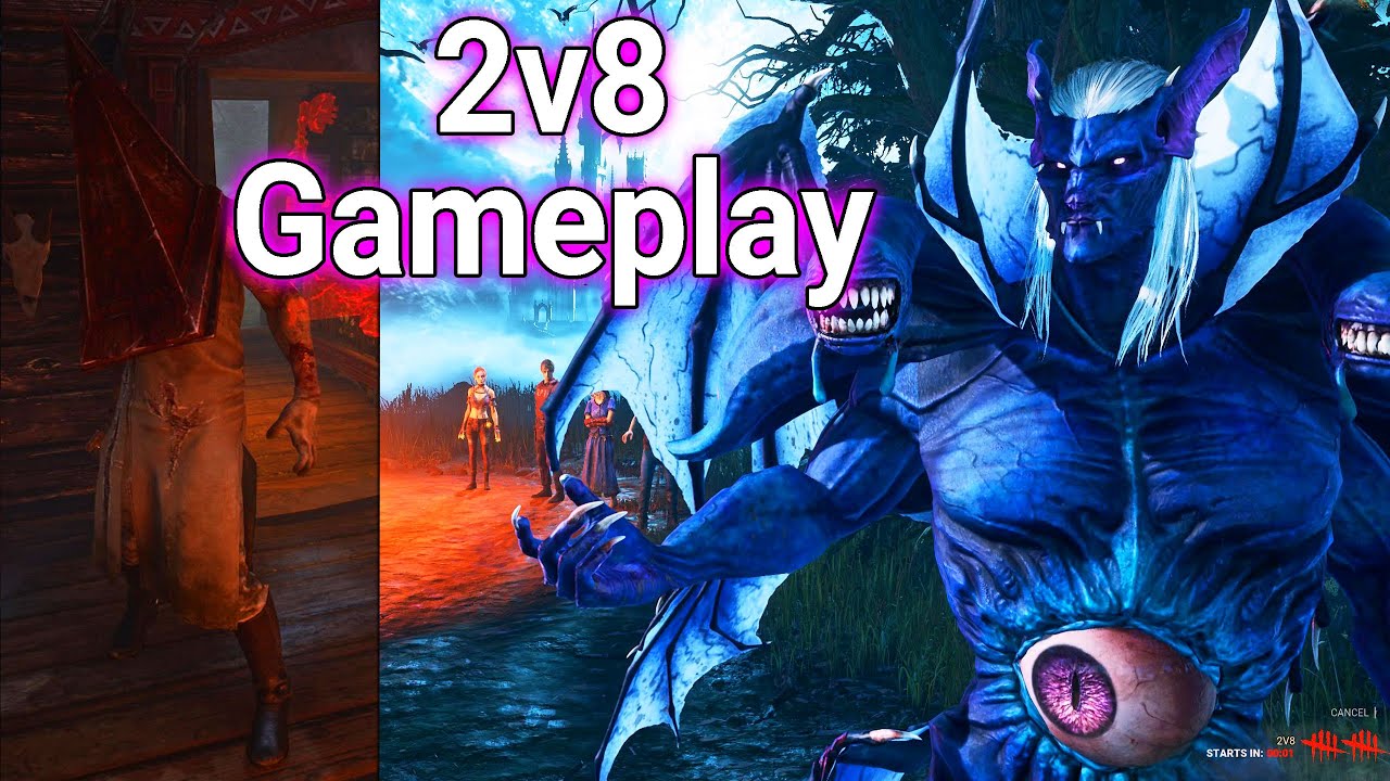 Pyramid Head & The Dark Lord 2v8 Gameplay!