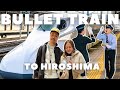 Fukuoka to hiroshima on japans bullet train  first time shinkansen hakata station ekiben 2024