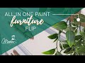 All in one paint furniture makeover | Dixie Belle silk