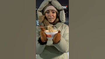 Calgary cold enough to freeze your Ramen off 🍜