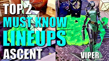 VIPER LINEUPS ASCENT - TOP 2 MUST KNOW LINEUPS FOR ASCENT - Post Plant Snake Bite Molly Setup Guides