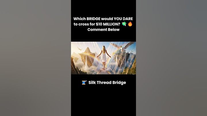 Crossing 6 Impossible Bridges Made of Fragile Materials?! Which Would YOU Dare? 🕸️🧻🍜🧵🧴✨