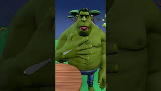 Miss vs HULK  #cat #funny #brainrot #memes #roblox #animation #mrbeast #games #cartoon #hulk