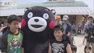 くまモン、お久しぶりに歓声　海外からも再開望む声(16/05/05)