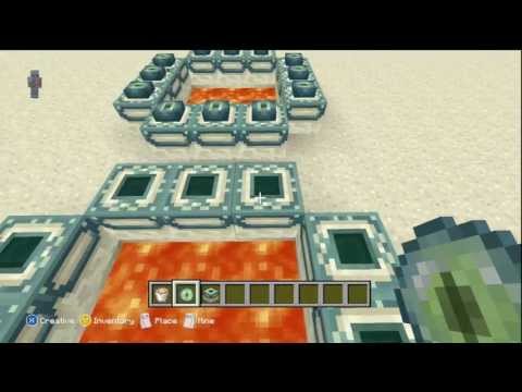 How To Build The End Portal In Minecraft Xbox 360