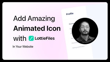 Add Animated Icons with LottieFiles in your website #animated #html #after_effects_tutorial
