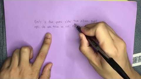 Age Problems with Solution EASY WAY TO SOLVE