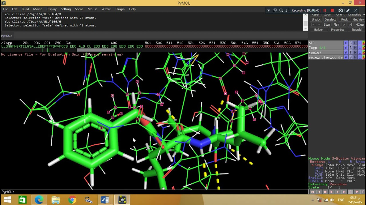 Practical drug design project