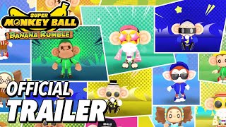 Super Monkey Ball Banana Rumble: Characters & Customization Trailer by GameXplain 1,787 views 3 hours ago 1 minute, 16 seconds