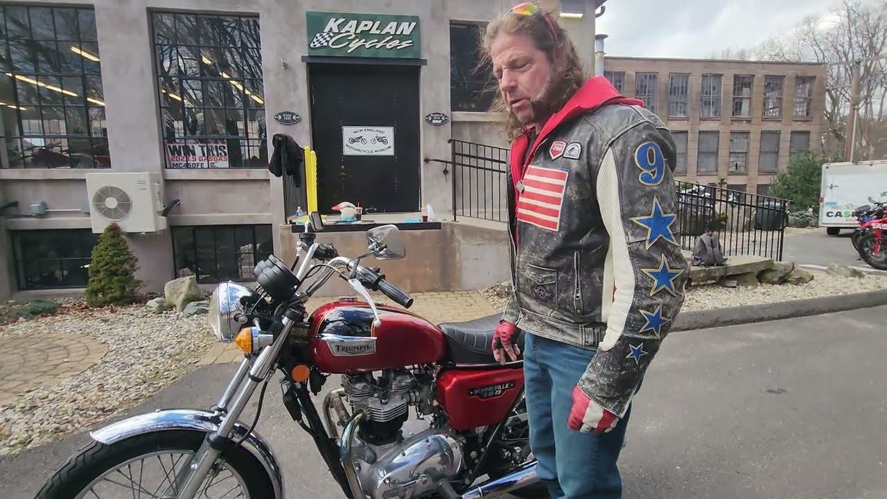 Restored 1979 Triumph BonnevilleT140E