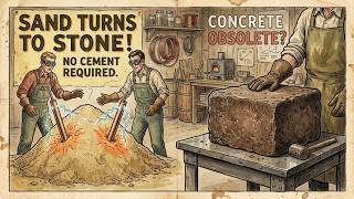Electricity Turns Sand Into Solid Stone Without Cement. Could Concrete Become Obsolete