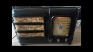 Speaker replacement on a 1941 Philco Tropic 41705