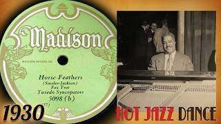 Hot 1930 Madison 78 Jazz Record - Horse Feathers Tuxedo Syncopators W Cliff Jackson - Smokin