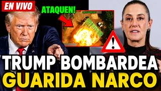 URGENTE!🔴 TRUMP BOMBARDEA NARCO!! INICIAN OPERACIONES TERRESTRES EN LATAM