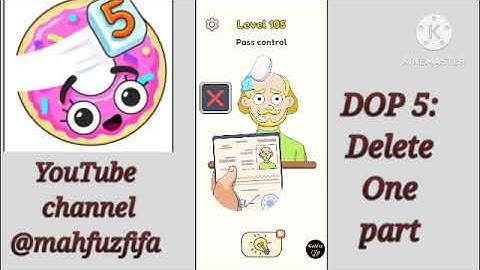 Dop 5 level 105 || 🎮🌀🎮 Delete one part, offline gameplay, walkthrough, Android, ios || @MahfuzFIFA