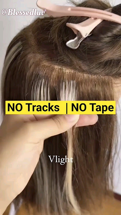 UV Light Hair Extensions: The Secret Technique!👏🏽❤️ #UVHairExtensions  #UVlighthairmachine 