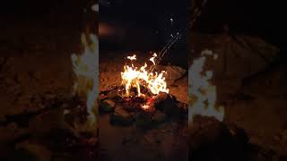 Fire In Slow-Mo Calm And Quiet