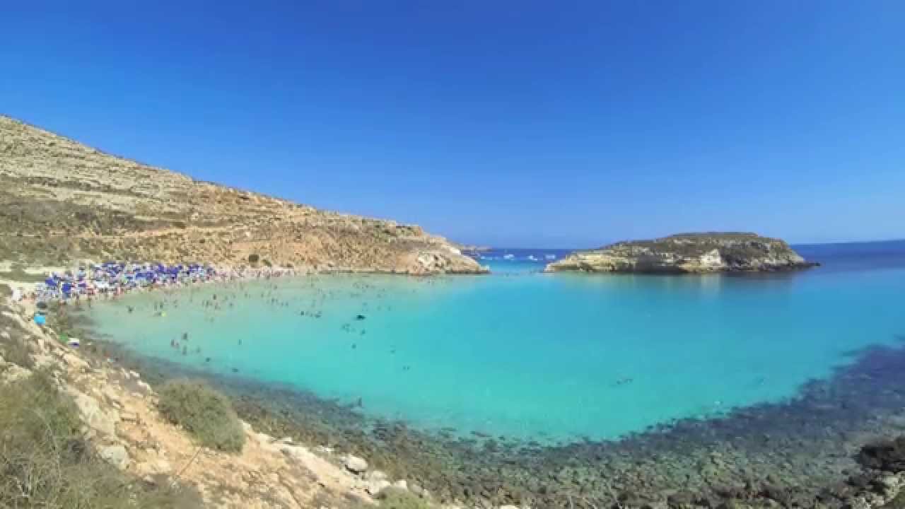 Agosto (2014) a Lampedusa Isola dei Conigli (parte 1