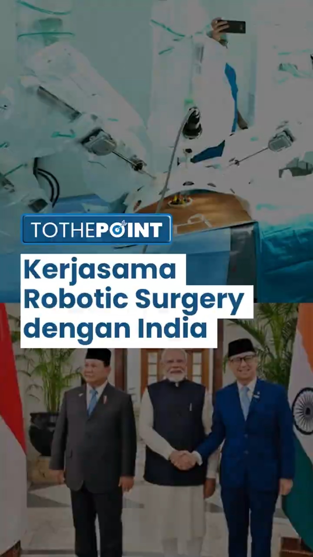 Makin Canggih Kunjungan Prabowo ke India dengan Menteri Kesehatan Hasilkan Kerjasama Robotic Surgery