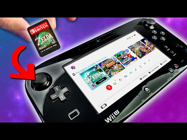 This Wii U now plays Switch Cartridges - YouTube