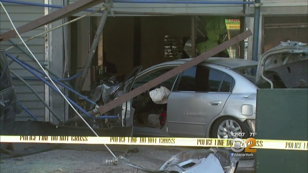 Car Crashes Into Hair Salon YouTube