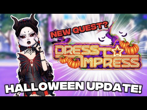 PLAYING THE NEW *MASSIVE* HALLOWEEN UPDATE AND QUEST! | Dress to ...
