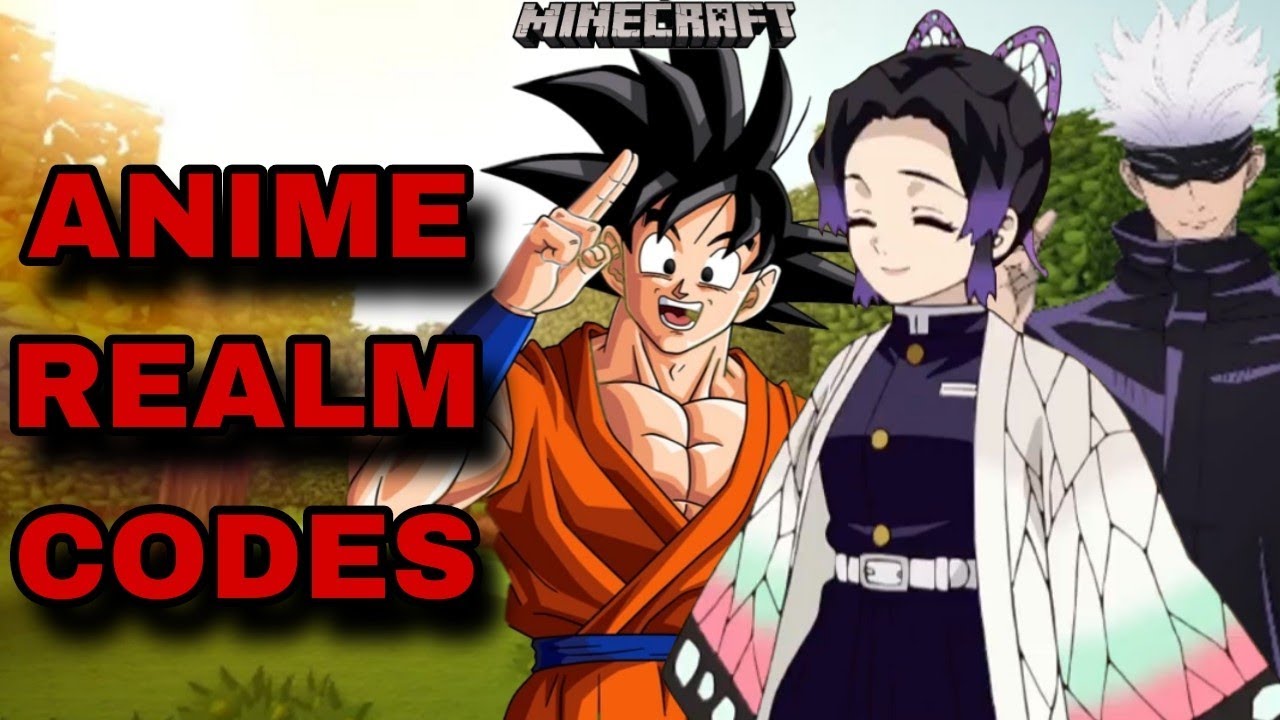 *NEW* BEST ANIME REALM CODES FOR MINECRAFT BEDROCK EDITION!