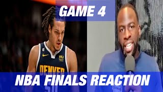 DRAYMOND GREEN REACTS NUGGETS-HEAT GAME 4| MURRAY, JOKIC, AARON GORDON| DRAYMOND GREEN SHOW