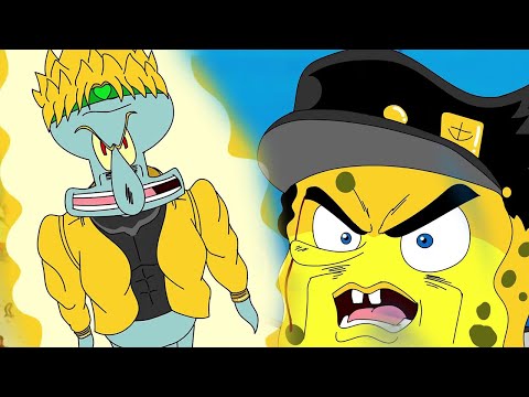 [Homemade animation] SpongeBob’s bizarre adventure, Boss Crab is the strongest stand-in!
