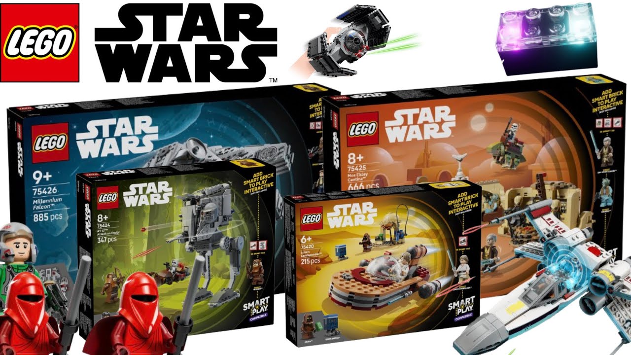 Is this the WORST LEGO STAR WARS WAVE EVER? LEGO Star Wars SMART (dumb) PLAY SETS