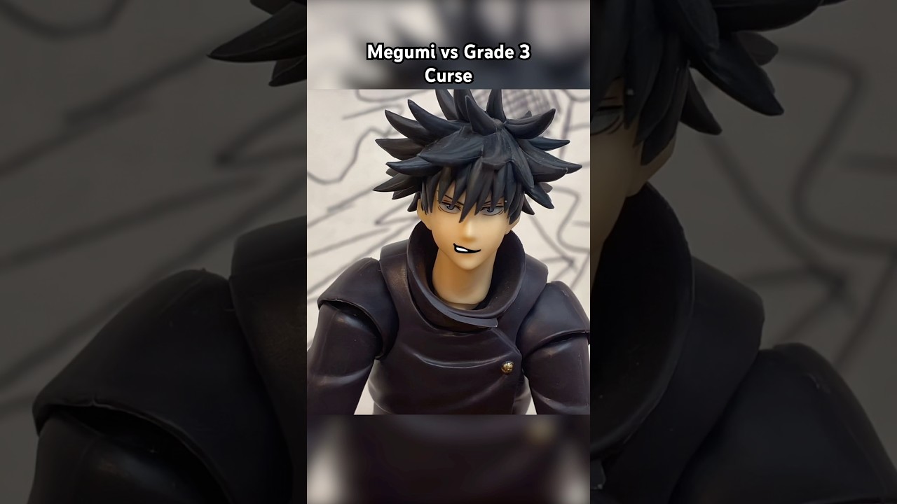 Megumi vs Grade 3 Curse 
