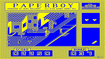 Paperboy [BBC MICRO] 6,000