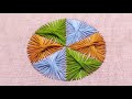 Excellent Circle Embroidery Hand Work || Circle Hand Embroidery Desing for Beginners