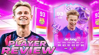 🥶93 ULTIMATE BIRTHDAY DE JONG PLAYER REVIEW - EA FC 24 ULTIMATE TEAM