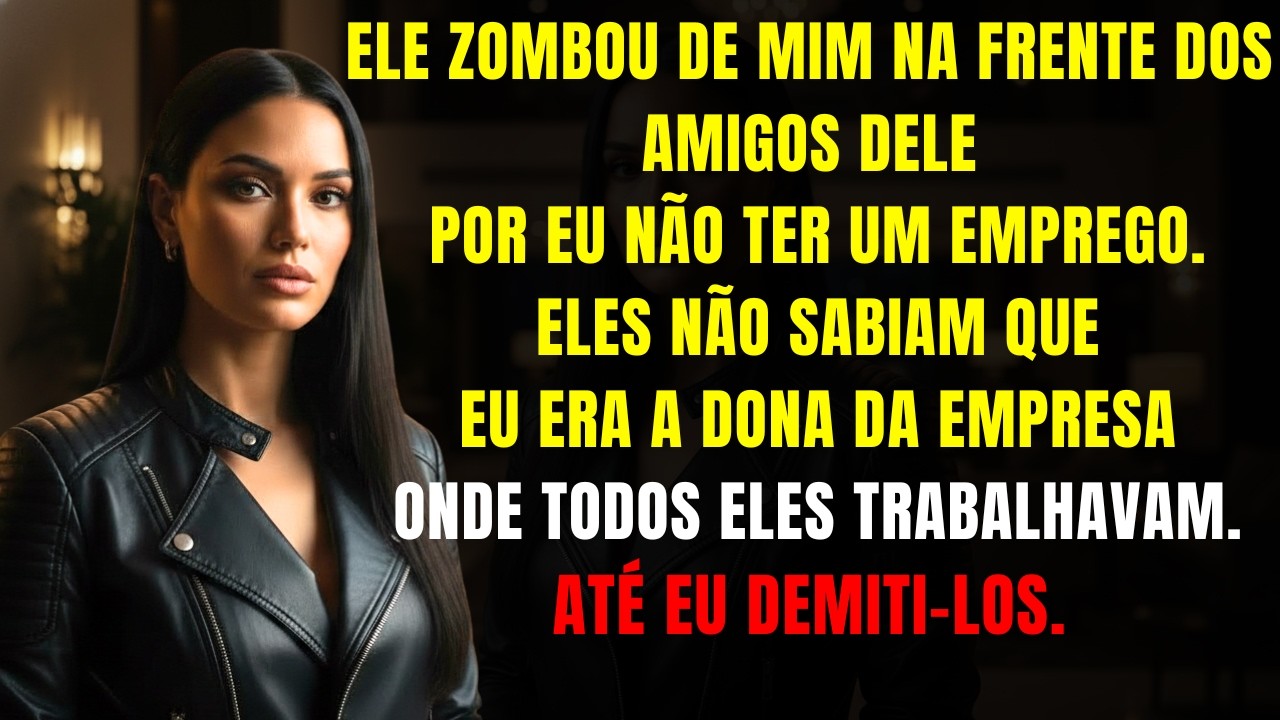 Ele me ridicularizou por estar desempregada — então o demiti e seus amigos da empresa