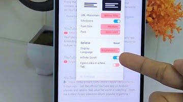 How to disable infinite scroll in DuckduckGo App on Android