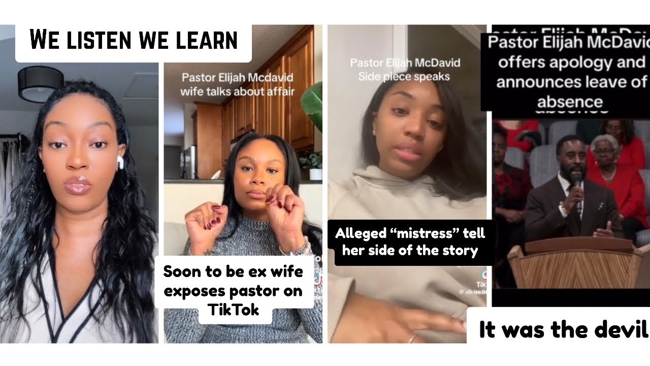 Pastor’s  wife exposes him and alleged mistress shared her side of the story 