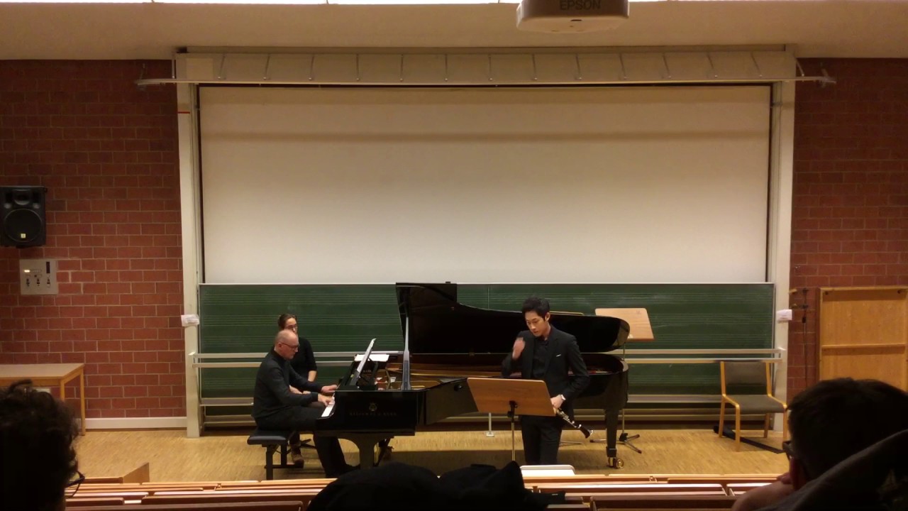 Jean Francaix Concerto 1st mvt Jaeyoung Jang 장재영 YouTube