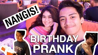 BIRTHDAY PRANK PACAR SAMPE NANGIS