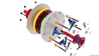 Single Plate Clutch Rendering