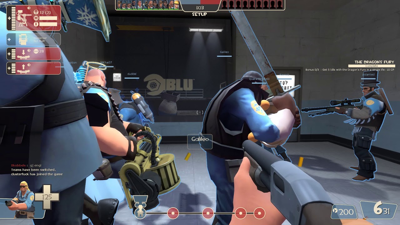 เกม team fortress 2  New  Team Fortress 2 Engineer Gameplay