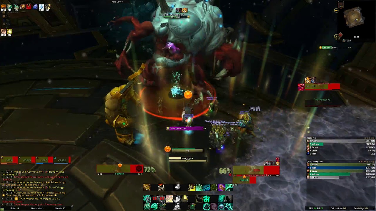 T H U N D E R Unbound Abomination Mythic