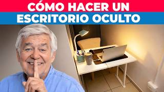 Cómo hacer un escritorio oculto en clóset